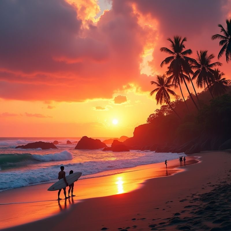 Sunset at Arugam Bay